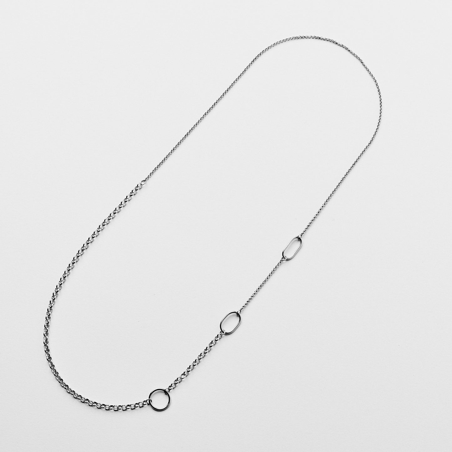 CRUSH NECKLACE - long changing chain