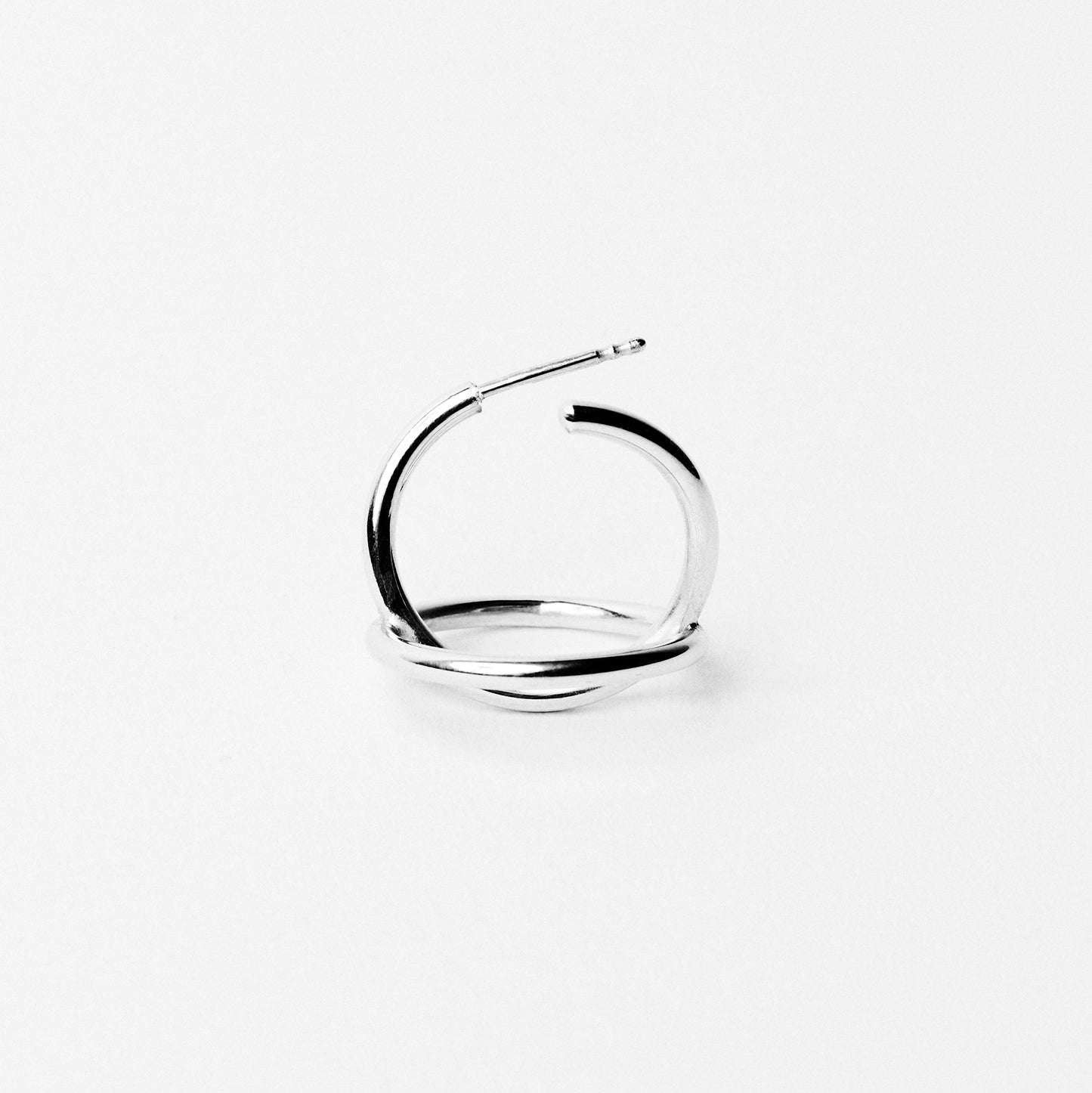 HALO EARRING - suspended rings